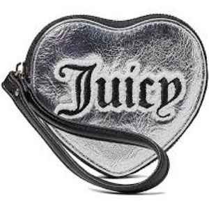 Juicy Couture Shear Genius Heart Zip Around